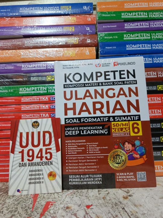 Buku Kompeten Ulangan Harian Kelas 6 SD Kurikulum Merdeka Update ...