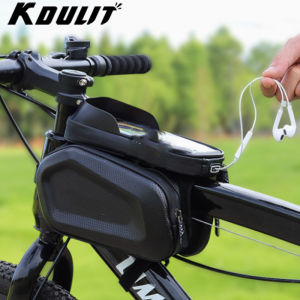Bicycle bag Phone hard case Waterproof Reflective Large capacity Top tube bag MTB Road bike Saddle bag Head bag Front beam bag