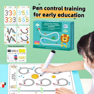 Childen Magical Tracing Workbook Preschool Writing Educational Toys For Kids Early Training Books
