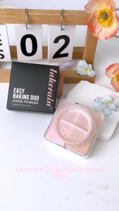 Lakerain Duo Loose Setting Powder | Brightening & Tone-Correcting Matte Finish