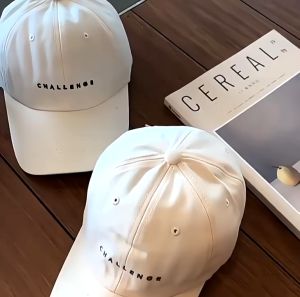 Topi Baseball Cap Topi Baseball Premium Import Bordir CHALLENGE CAHAYA A84