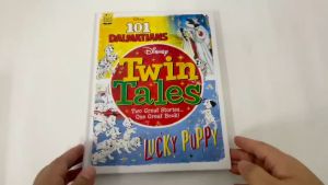 Disney Twin Tales 101 Dalmatians Lucky Puppy Hardcover Storybook For Kids