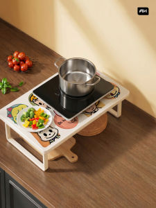 Stove Top Remodeling Storage Shelving