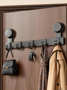 evesigar | Strong Suction Hook Rack Wall Mounted Towel Holder No Drilling