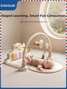 evoceler | Multifunction Educational Baby Fitness Gym Piano