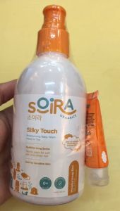 Soira organics silky touch moisturizing baby wash head to toe 250ml