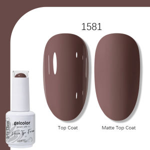 Arte Clavo 15ml Gel Nail Polish Neon Brown Royal Blue Red Green Nude Nail Art Varnish Gel Lacquer Top Coat UV Gel Nail