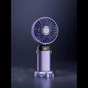 15000Mah พัดลมพกพา ความเร็วลมที่ปรับได้ 5 เกียร์ แบตเตอรี่ แบบชาร์จ เวลาใช้งานสูงสุด10ชม พัดลมไร้สาย