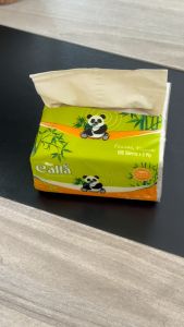 Combo 10 gói Giấy rút Tre Calla 65 tờ 4 lớp mềm mịn không tẩy trắng nguyên liệu Indonesia