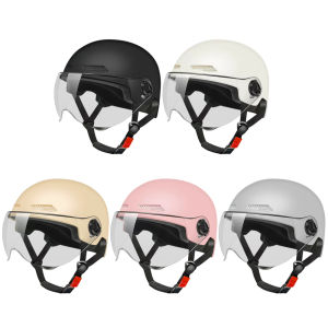 Electric Bike Helmet with Shock Absorption and Ventilation Detachable Lining Lightweight Head Protection for Cyclists