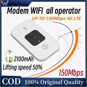 Walteriney Modem Wifi all operator Mifi 4G LTE Modem USB 150 Mbps Support 10 Devices Unlock Operator Telkomsel