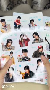 สติ๊กเกอร์ BUS วงบัส พร้อมชื่อเมมเบอร์ - กันน้ำ ติดโทรศัพท์ได้ ไดคัทพร้อมใช้ (Bow Wow ver.)