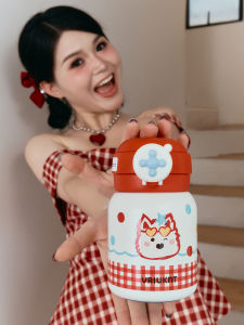 VRIUKNT | Thermal Straw Insulated Cup For Girls