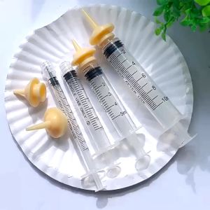 Kitten nipple feeder syringe Silicone Puppy milk feeder Kitten feeding bottle miracle nipple for newborn cat dog puppy Kitten Food Irrigation Syringe - Lazada