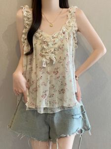 Áo Camisole Dây Hoa Giúp Gọn Đẹp Dành Cho Size Lớn