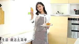 Celemek Salur / Celemek Masak Lap Tangan Waterproof APRON Motif SALUR
