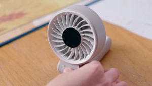 JisuLife Handheld Fan Life7 3-in-1 (5000mAh) 19.5H | Foldable | LED Display | 5 Gears | Desktop | Neck-Hanging