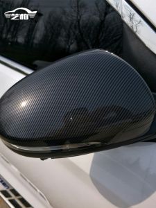 Applicable to Hyundai Mistra Langdong Elantra Tucson Elantra Shengda Restoration Carbon Fiber Rear View Rearview Mirror Shell Cover