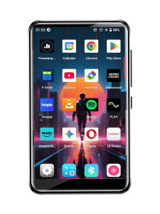 Famue | 4G RAM 32G RAM Famue BF12 4-inch Large Screen MP3 Player Android 10 8-core Spotify Pandora Amazon Music Play Store Download