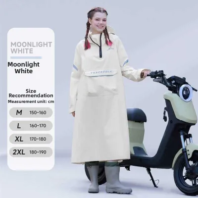 Rainproof Folding Commuter Delivery Raincoat