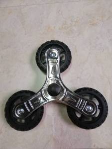 ชุดล้อ ล้อรถเข็น ล้อสามเหลี่ยม อะไหล่รถเข็น อะไหล่รถเข็นช็อปปิ้งที่ขึ้นบันไดได้ ล้อรถเข็นตะกร้า ล้อขึ้นบันได ขนาดรูแกน 8 mm