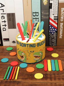 Color Classification Toys for Children Montessori Early Education Kindergarten Small Class Material Fine Motor Skills Training Educational Tools