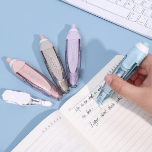 Replaceable Core Push Type Correction Tape Stationery Student Portable Push Correction Tape