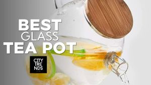 Thermo Glass Tea Pot Maker with Removable Spout Filter Heat Resistant Glass Kettle Bamboo Lid Tea Pot with Removable Spout Hot and Cold Beverage