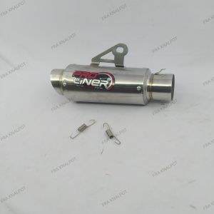 Silencer Knalpot Proliner Tr1 Stainless Untuk Semua Motor Slencer Only
