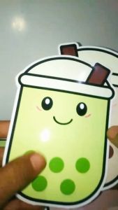 Amplop lebaran 3d karakter isi 6 pcs