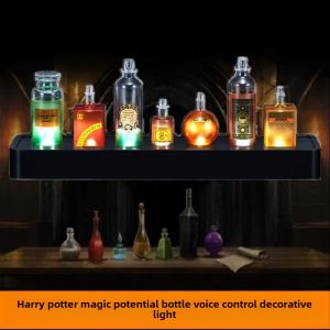 Harry Potter Peripheral Small Night Lamp Ambience Light Bedroom Magic Medicine Bottle Magic Romantic Decoration Christmas Birthday Gift