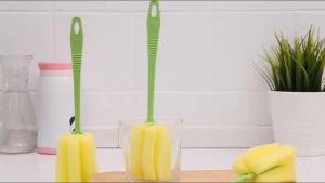 PROMO SPONS SIKAT BOTOL DAN GELAS/TONGKAT BUSA PEMBERSIH PENCUCI GELAS BOTOL/ALAT PEMBERSIH GELAS