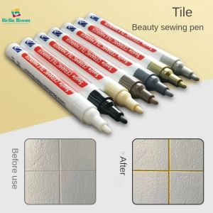 12Color Bathroom Waterproof Anti-mildew Tile Grout Marker Pen Wall Floor Seam Decontamination Color Change Repair Tool