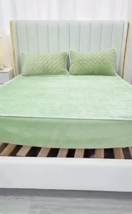 Cadar RAYA HILTON 3-in-1 | Set Topper Plain Queen Size | Hotel Style Premium Cotton | Full Cover Fitted 100%