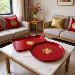 FEIZHUXIANSEN | Wedding Red Basket