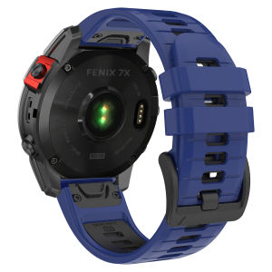 QuickFit 22mm 26mm Anti-Sweat Silicone Watchband For Garmin Fenix 7 7X 6 6X 5 5X Fenix8 Epix Pro Gen2 47mm 51mm Outdoor Bracelet