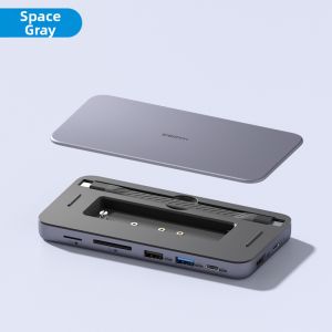 Hagibis | Type-C Expansion Hub M.2 Hard Drive Enclosure USB Converter HDMI NVMe Thunderbolt 3/4 for Laptop Macbook Pro