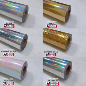 Polyflex Solitaire FOIL Pet Laser Mettalic Hologram Spectrum Korea