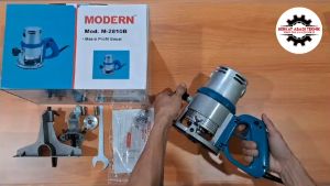 MODERN M2810B Mesin Router 12mm Besar Profil Kayu Wood Trimmer M-2810B M-2810 B M2810