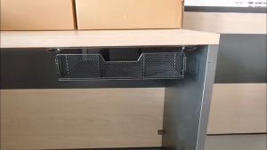 Storage Organizer Box For Desk Table Drawer Under Desk Organizer Magazine Holder Folder Desk File Holder File Holders Metal Holder File Basket for Home Office Supplies