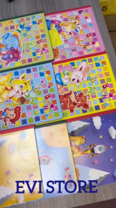 Lốc 10 vở 4 ô ly 48 trang School Hồng Hà 0509 I Vở luyện chữ cấp 1 Bạn nhỏ kích thước (170 * 240)mm