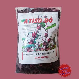 [LOẠI THƯỢNG HẠNG 100% NGUYÊN BÔNG TÁCH HỘT] HOA ATISO ĐỎ SẤY KHÔ - HOA BỤP GIẤM KHÔ - HIBISCUS ROSELLE (200G) -  GIÚP GIẢI NHIỆT MÁT GAN.