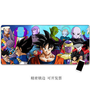 Bandai | Dragon Ball Super Z Series Son Goku In Độ Nét Cao Miếng Lót Chuột Lớn Khóa Cạnh Da Bàn Máy Tính Miếng Lót Bàn Phím