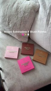 🔥READY STOCK🔥MAAEZ DREAM GIRL EYESHADOW PALLETE + BLUSHER