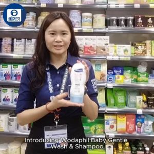 Wodaphil Baby Gentle Wash & Shampoo 250mL ( hair & body)