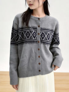 QINGNAER | Thermal Comfort Slimming Plus Size Knit Cardigan