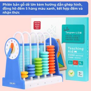 deli | Bộ Đồ Chơi Tangram Giáo Dục Cho Trẻ