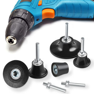 1Pc Sanding Discs Holder Roll Lock Disc Pad 1/1.5/2/3 Inch Back-up Pad With 1/4" Shank Fits For Most Grinders