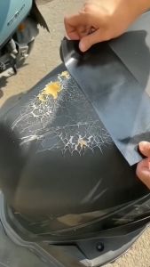 เทปซ่อมโซฟาและเบาะรถยนต์ มอเตอร์ไซค์ 5 เมตร สีดำ กันน้ำ ทนแดด ติดแน่น ทนทาน ทนต่อการฉีกขาด