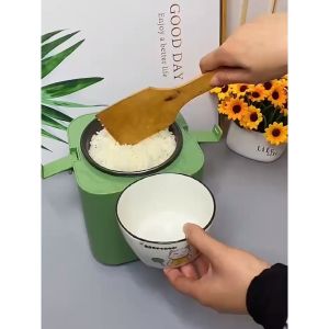 Muỗng bới cơm chống dính thiết kế hình dạng chú thỏ đứng an toàn tiện dụng cho nhà bếp - Lumbley